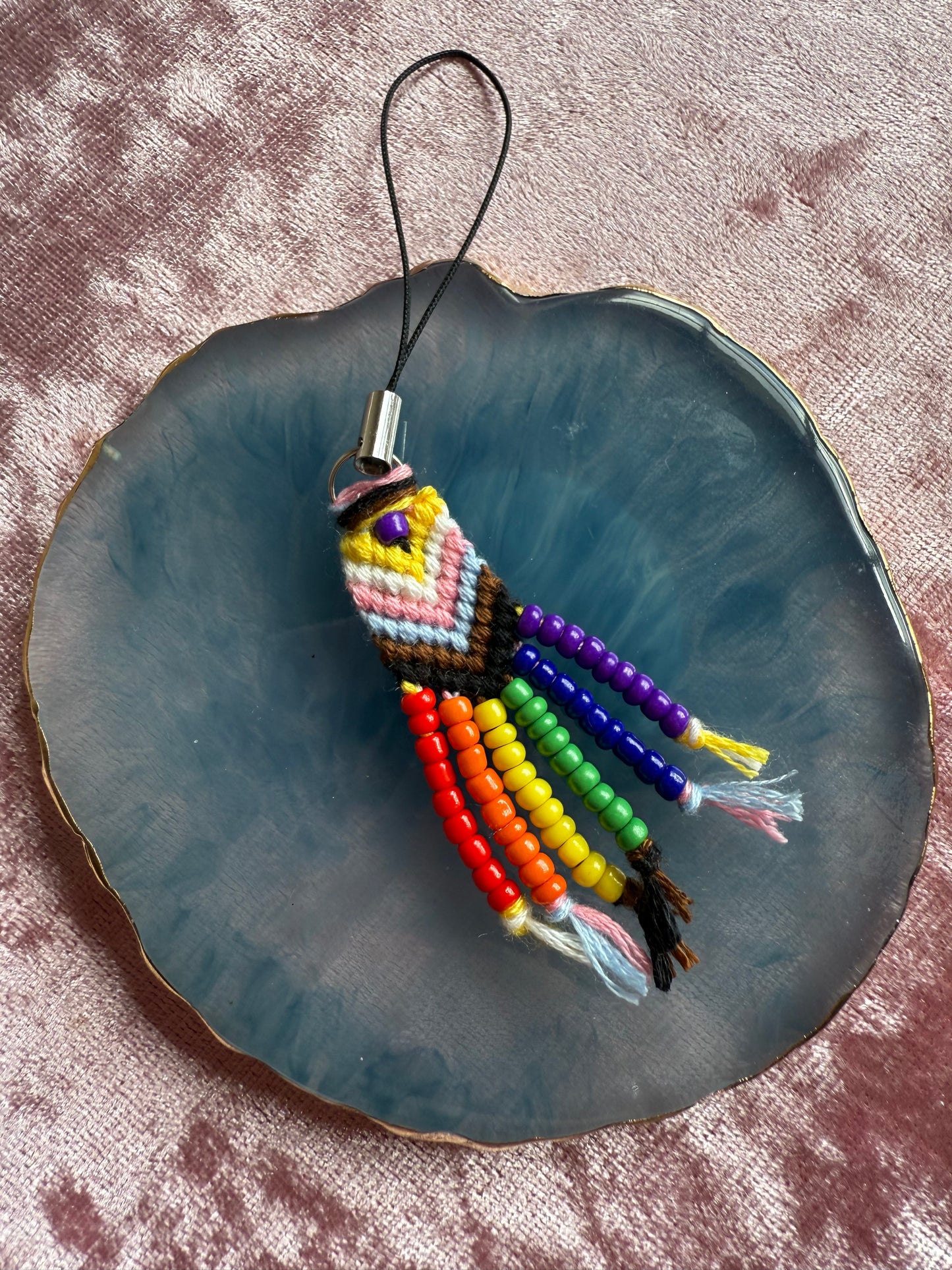 LGBTQIA+ Phone charm