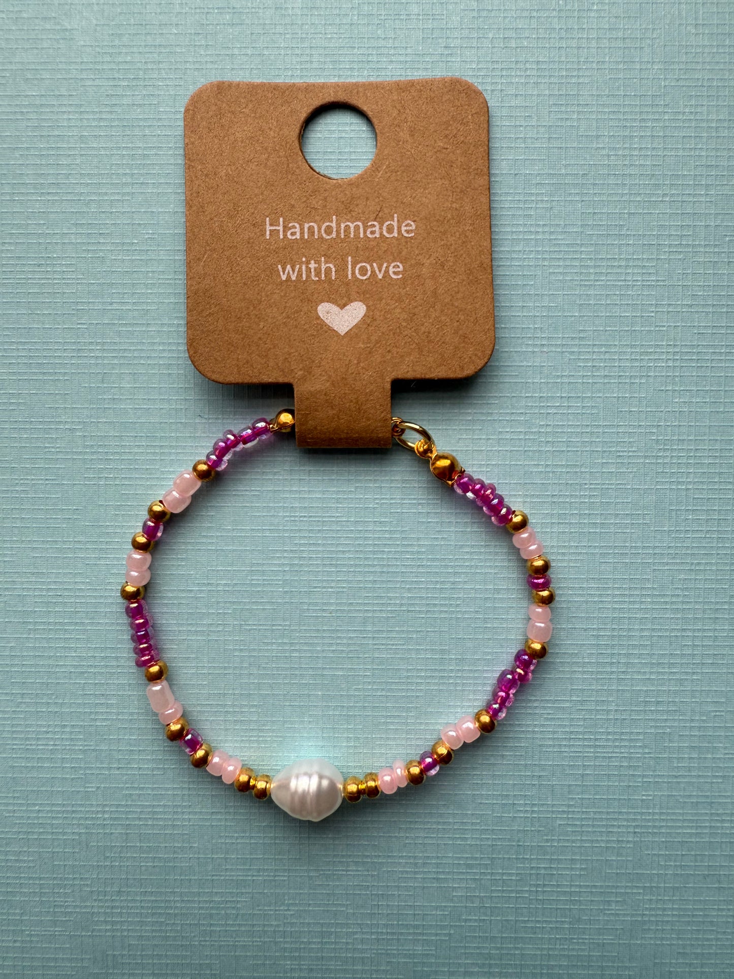 Beaded Bracelet with clasp