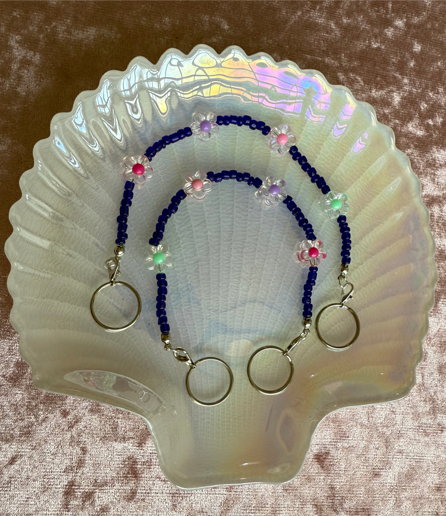 Beaded Croc Charm