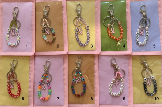 'Cancer Sucks' Keyring