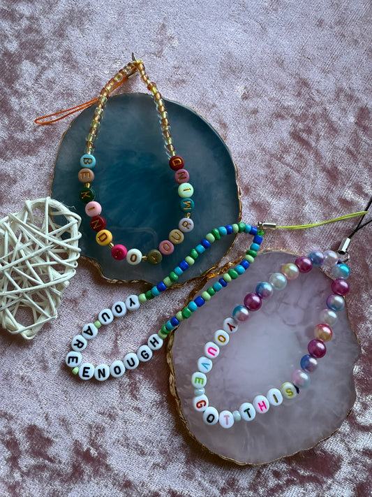 Positivity Phone Charms