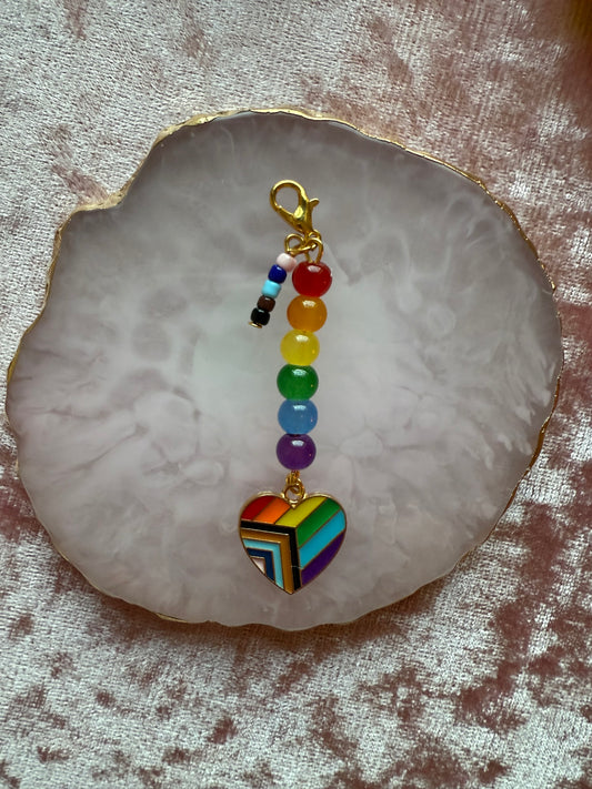 LGBTQIA+ 'Progress' flag charm