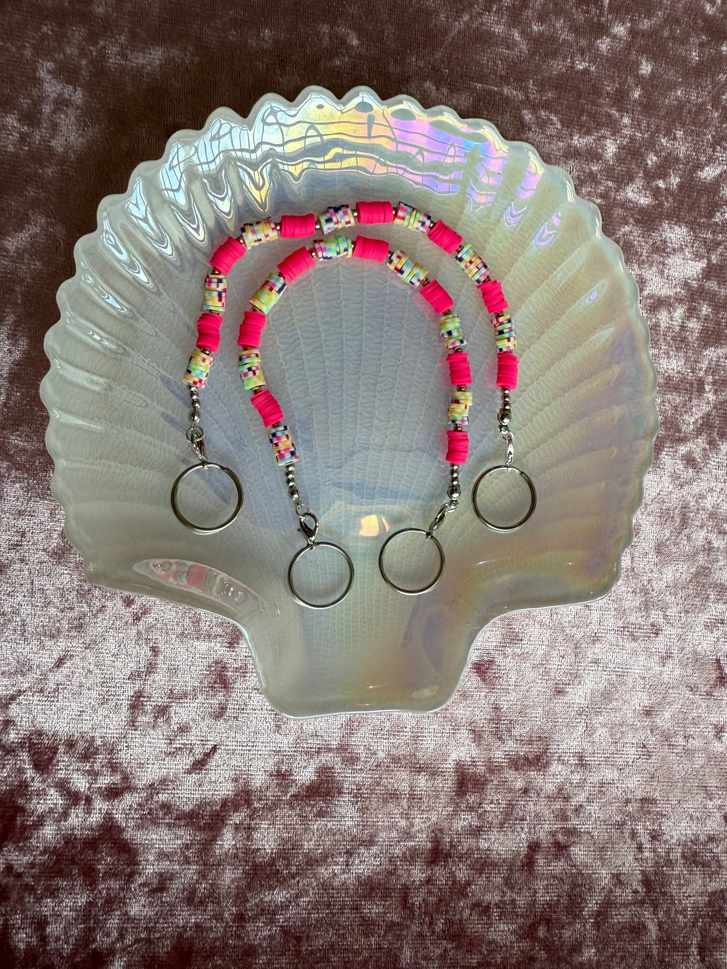 Beaded Croc Charm