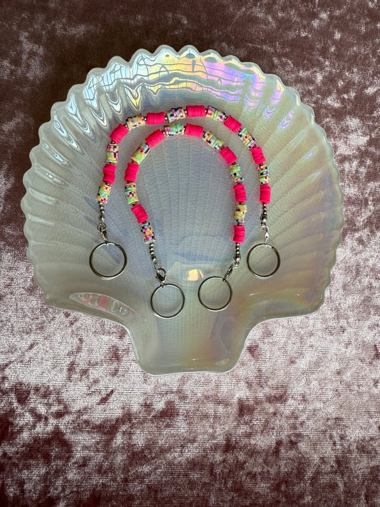 Beaded Croc Charm