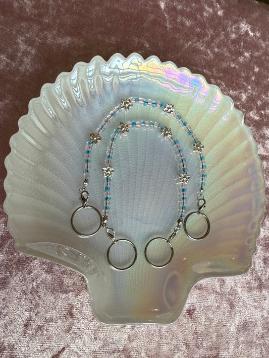 Beaded Croc Charm