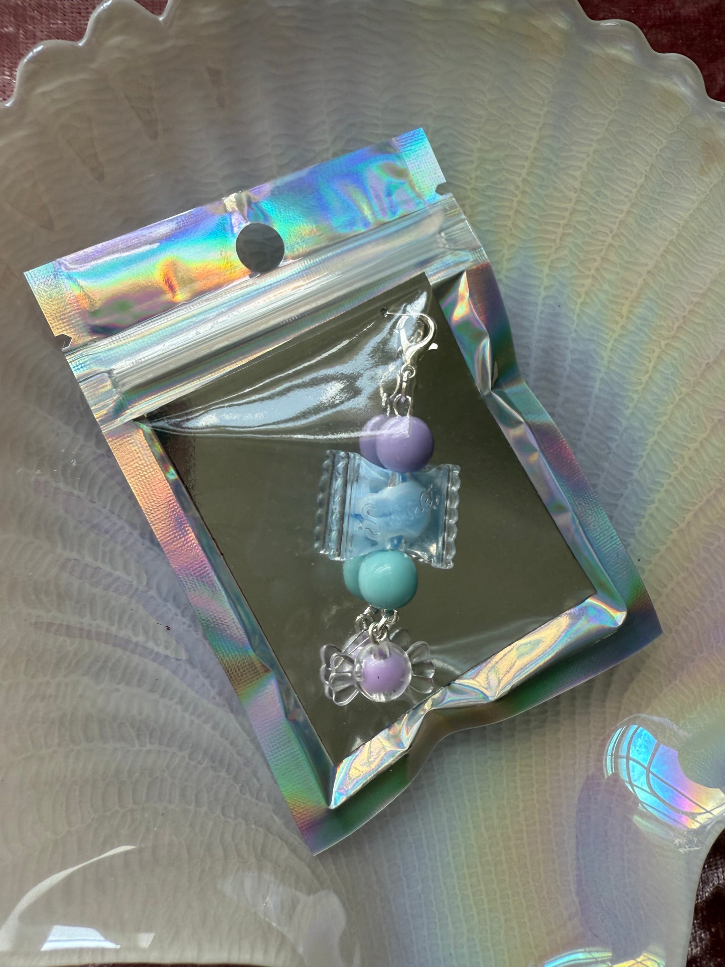 Childrens bag / zip charm