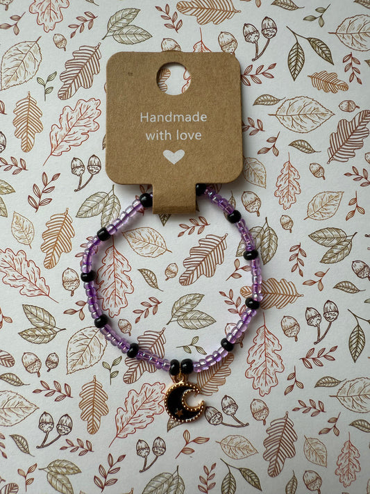 Halloween beaded bracelet