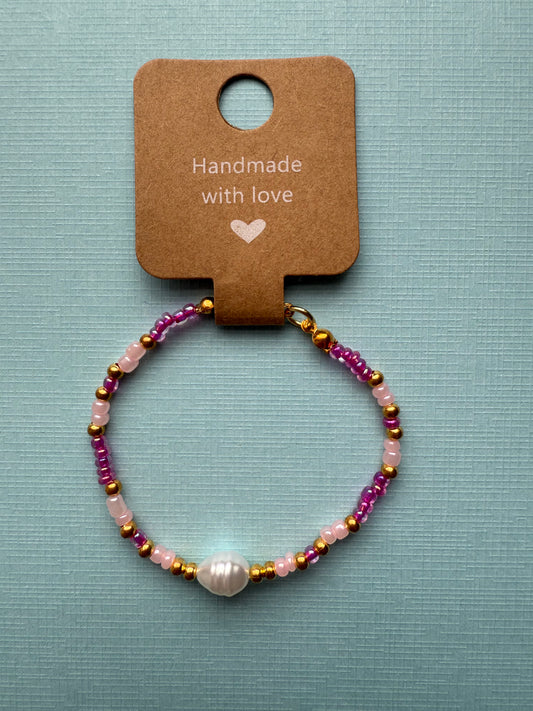 Beaded Bracelet with clasp