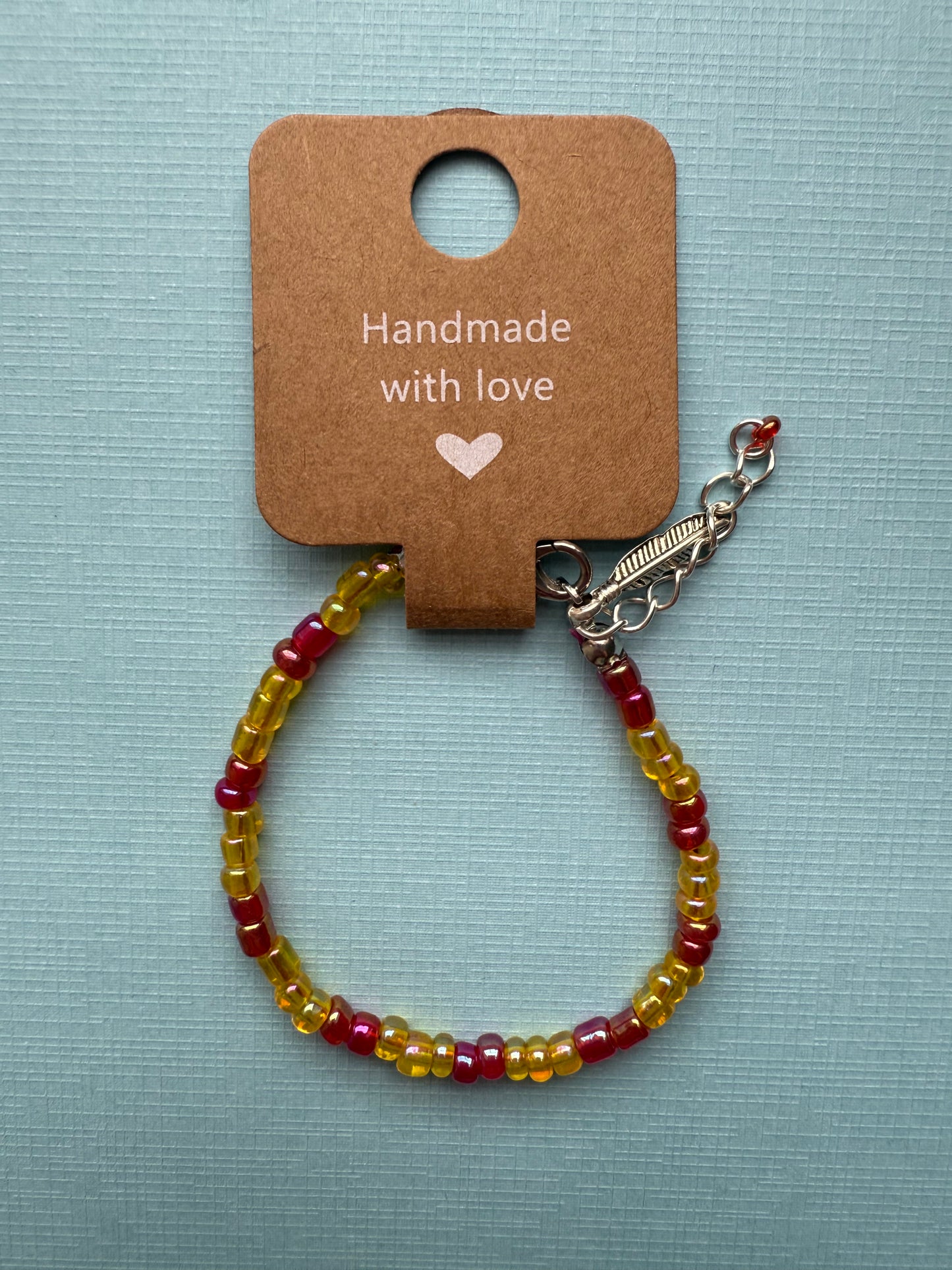 Adjustable Beaded Bracelet