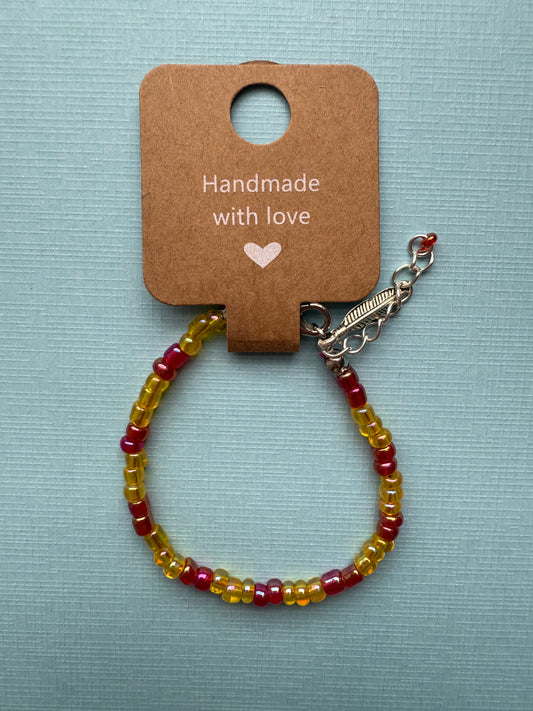 Adjustable Beaded Bracelet