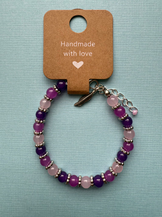 Adjustable Beaded Bracelet