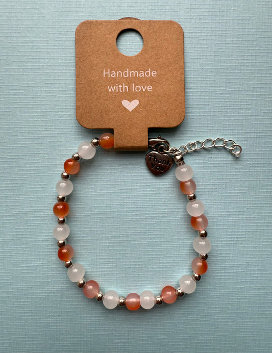Adjustable Beaded Bracelet