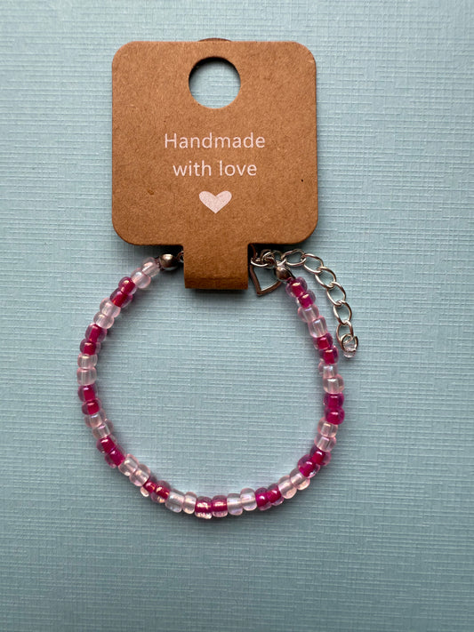 Adjustable Beaded Bracelet
