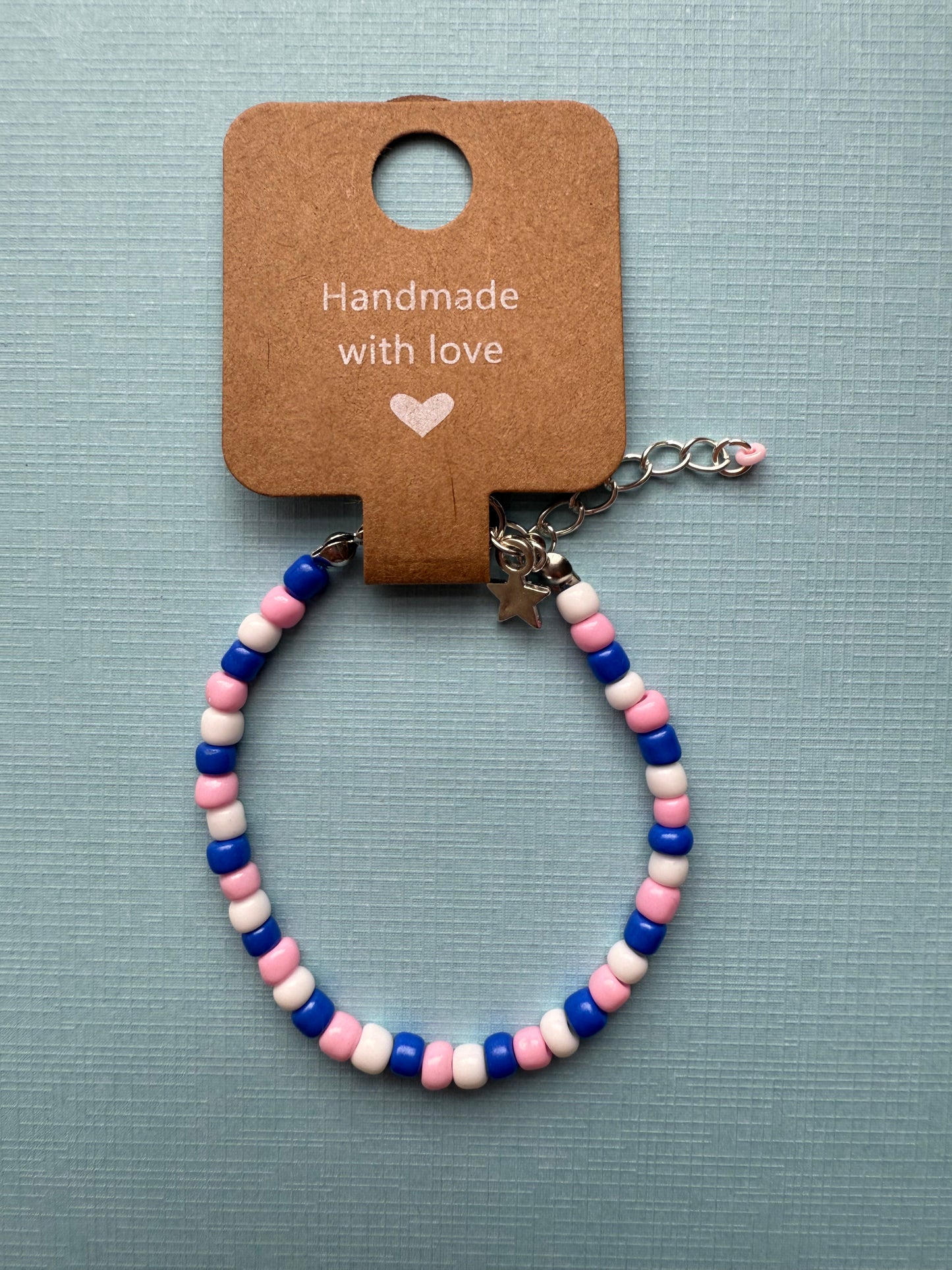 Adjustable Beaded Bracelet