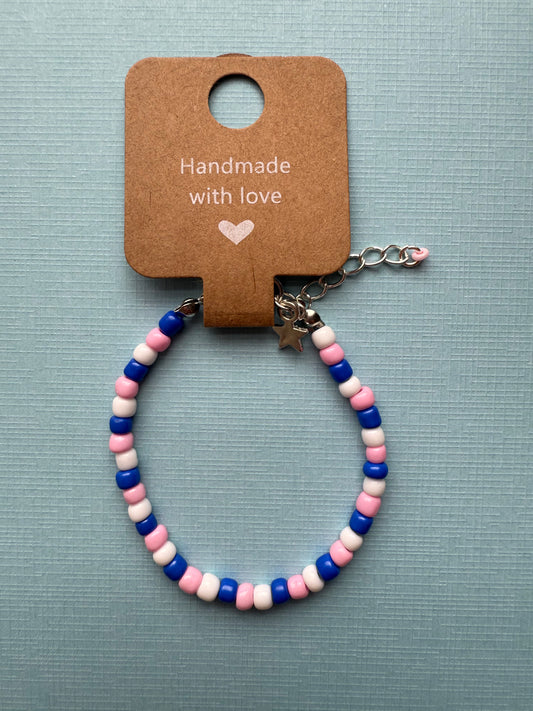 Adjustable Beaded Bracelet