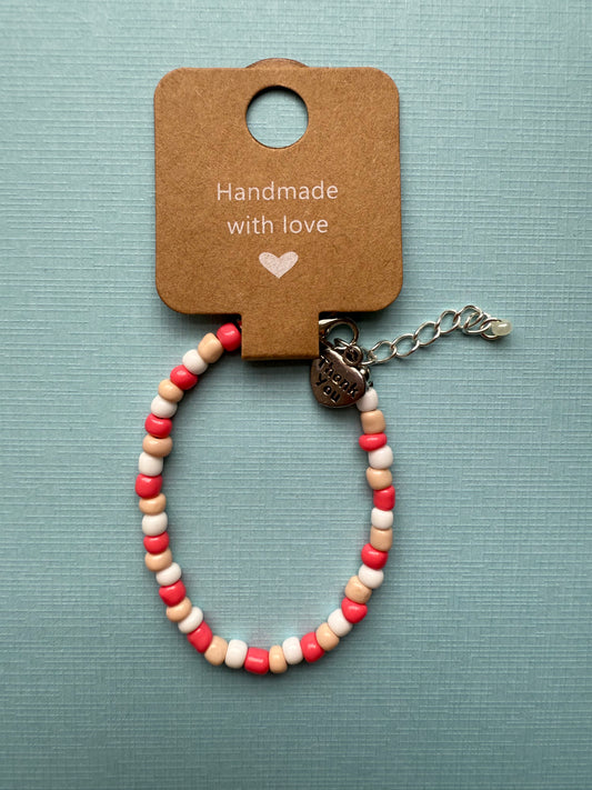 Beaded Bracelet with clasp
