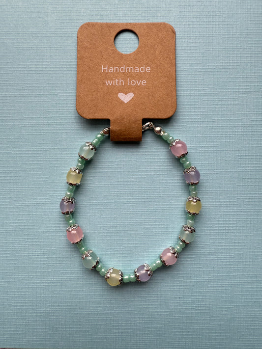 Beaded Bracelet with clasp