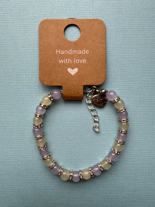 Beaded Bracelet with clasp